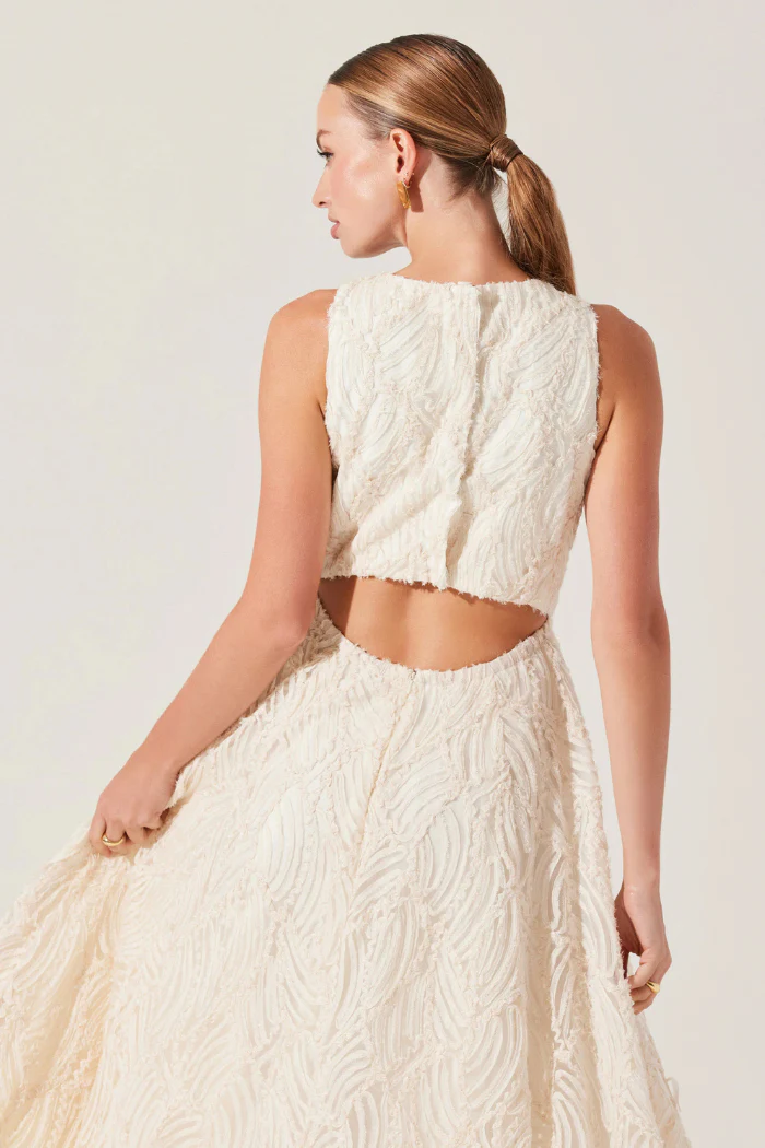 Lillemor 3D Textured Midi Dress - Image 6
