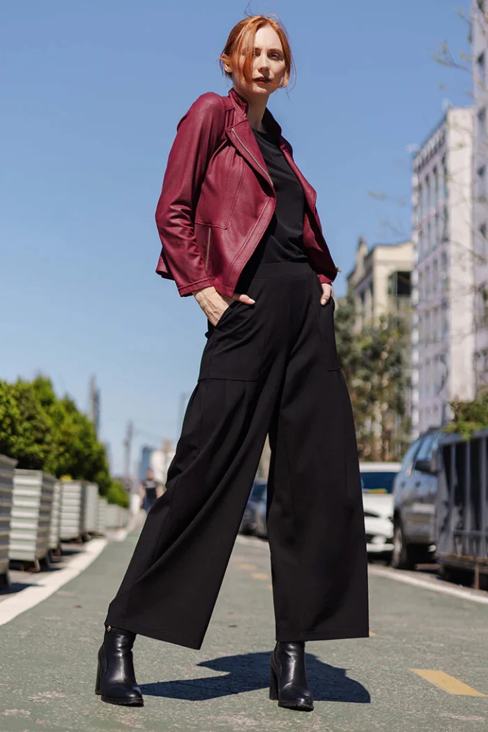 Liquid Leather ™ Signature Jacket - Merlot
