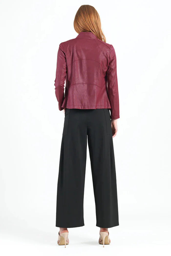 Liquid Leather ™ Signature Jacket - Merlot - Image 6