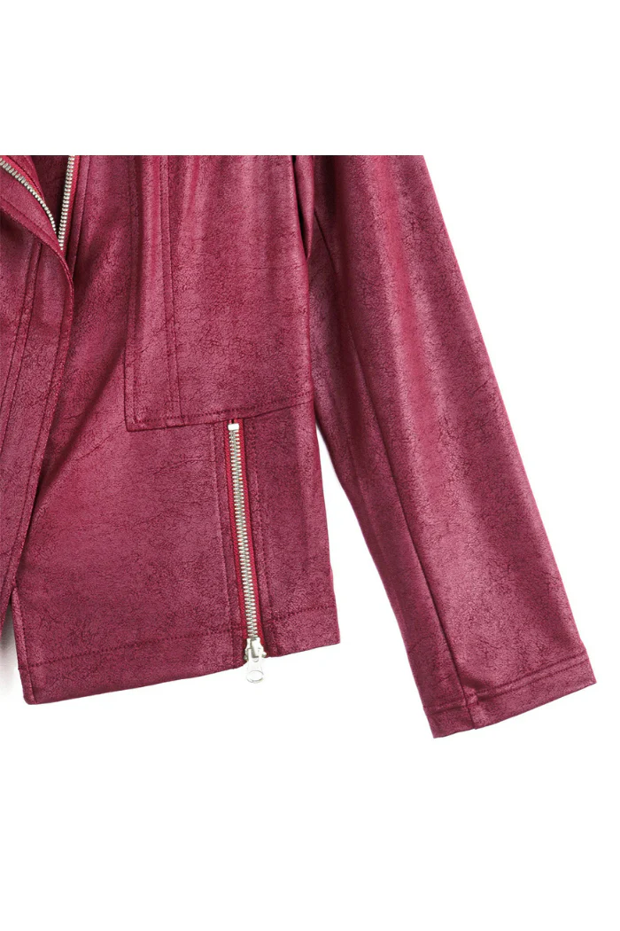 Liquid Leather ™ Signature Jacket - Merlot - Image 8