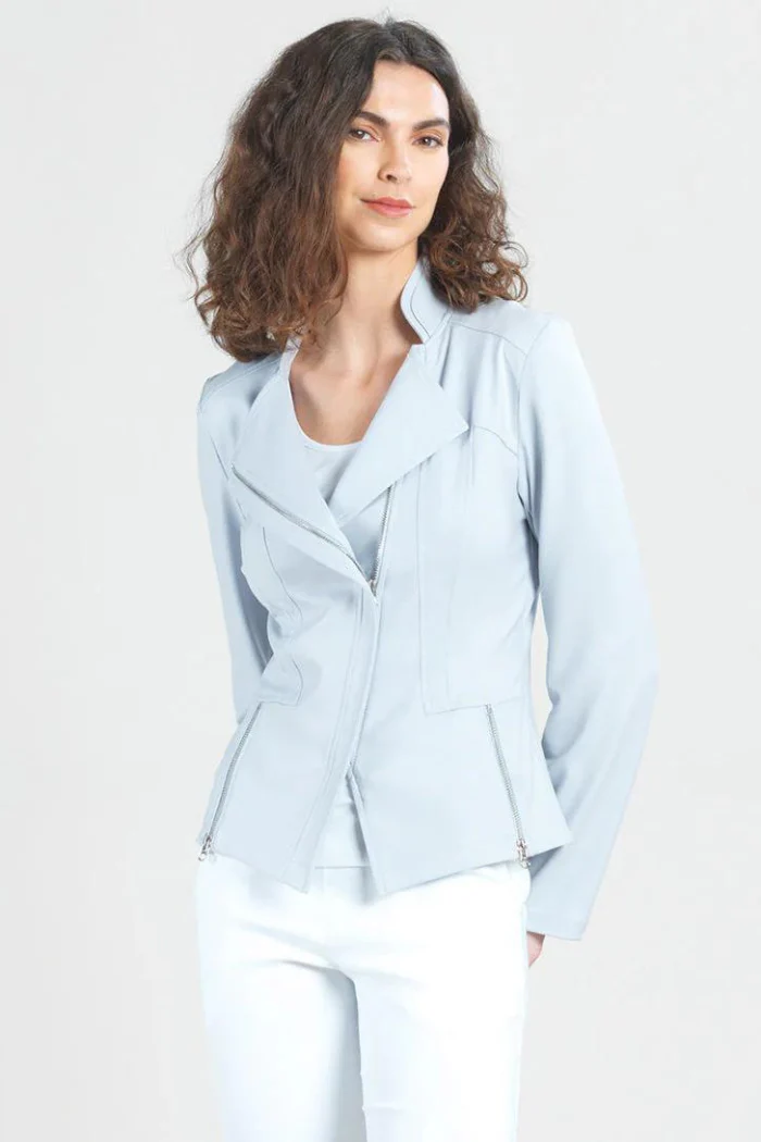 Liquid Leather Signature Jacket - Stone - Image 2