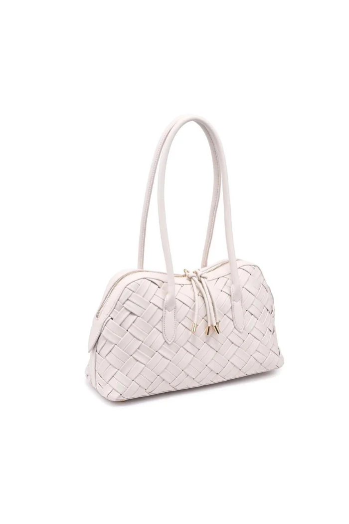 Lotus Shoulder Bag - Oatmilk - Image 6