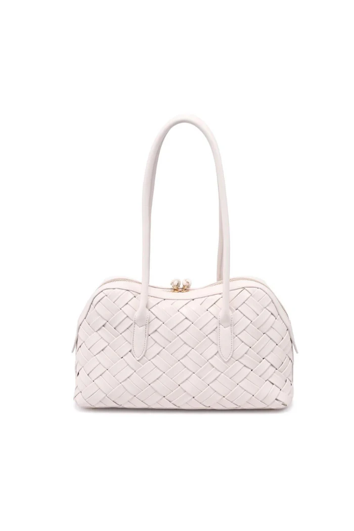 Lotus Shoulder Bag - Oatmilk - Image 7