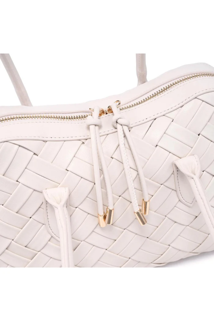 Lotus Shoulder Bag - Oatmilk - Image 8
