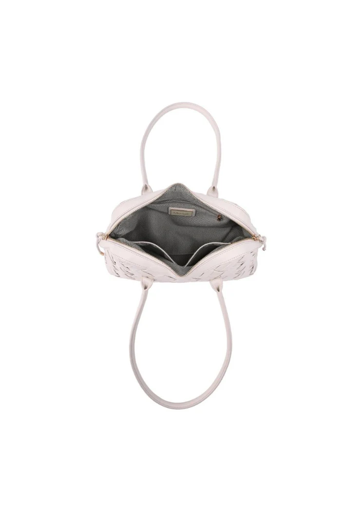 Lotus Shoulder Bag - Oatmilk - Image 9