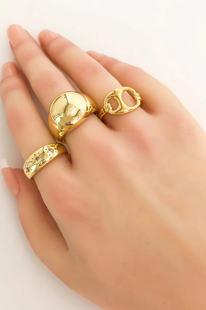 Sculpted Dome Ring - Image 2