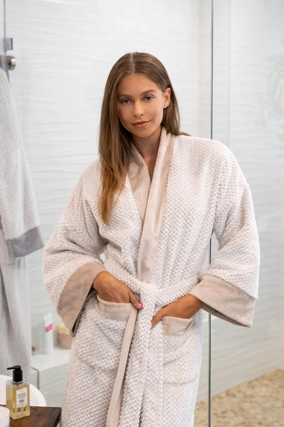 Luxury Long Spa Robe - Image 3