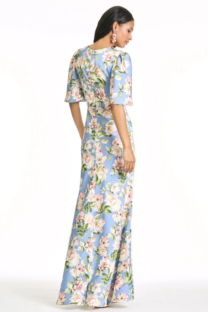 Mae Gown - Twilight Camellias - Image 4
