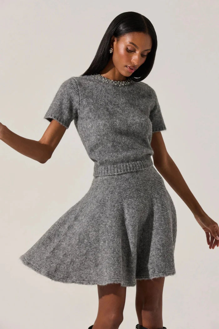 Malvie Embellished Crewneck Sweater - Image 3