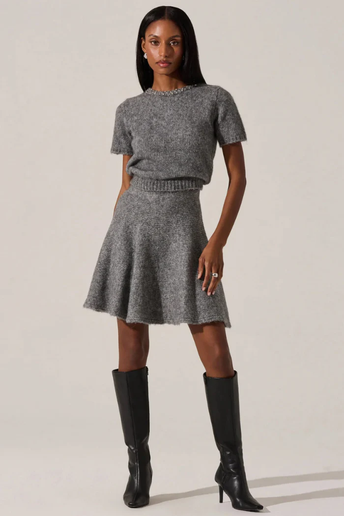 Malvie Embellished Crewneck Sweater - Image 5