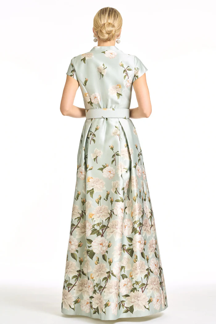 Marta Gown - Celadon Sweetbriar Degrade - Image 4