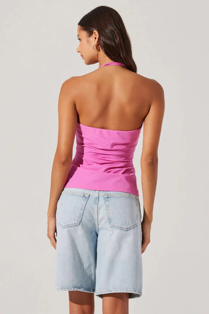 Mel Halter Neck Top - Image 2