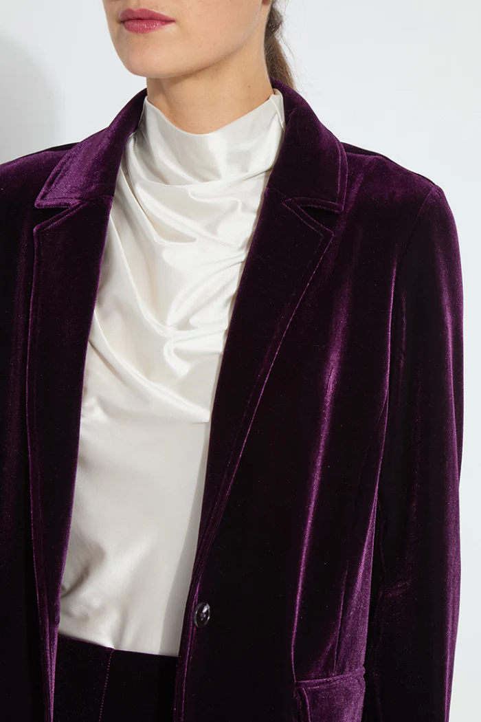 Mercer Stretch Velvet Blazer - Image 4