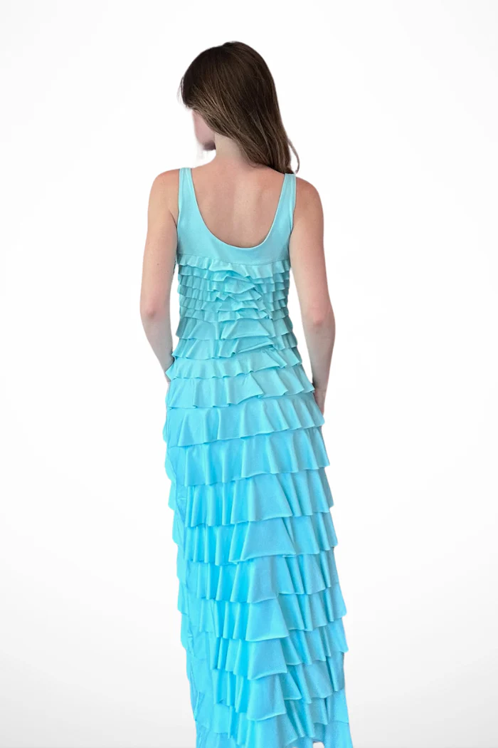 Merit Dress - Acqua - Image 3