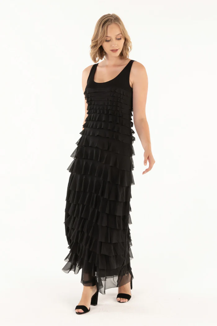 Merit Dress - Black Mesh - Image 4