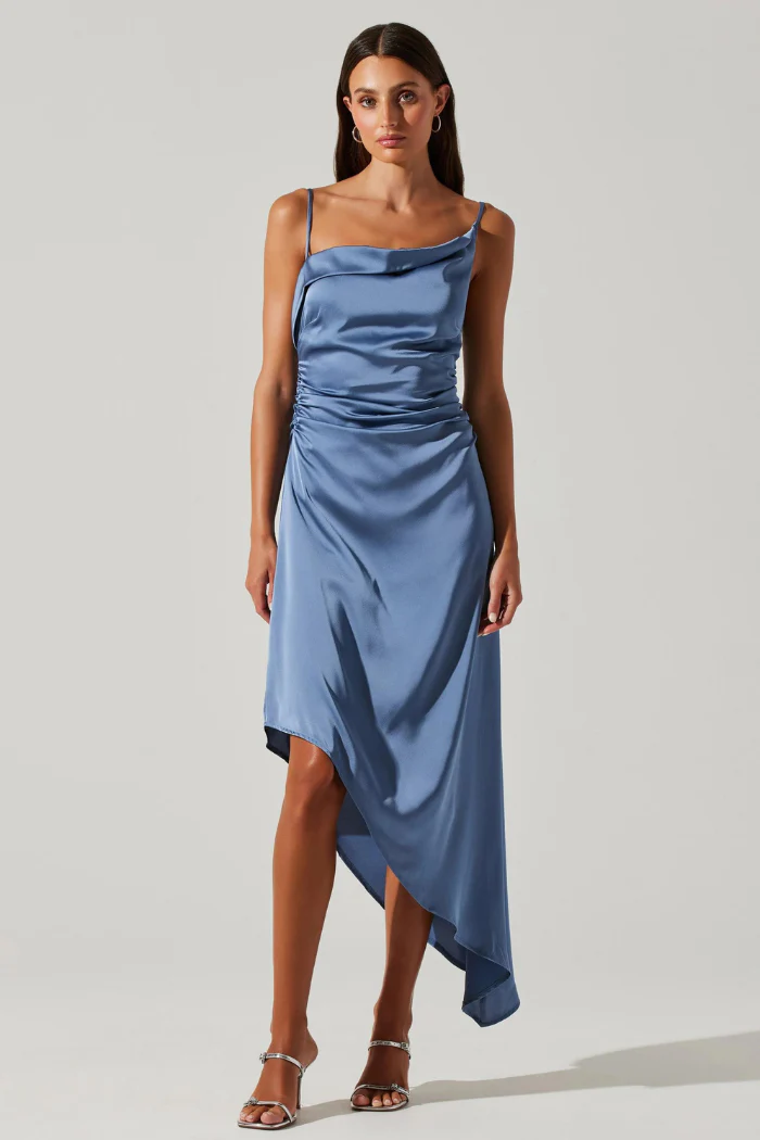 Mirie Cowl Neck Midi Dress - Image 6