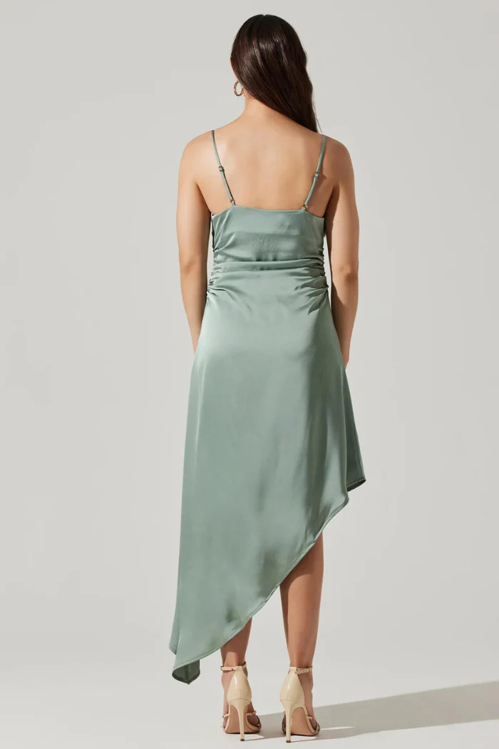 Mirie Cowl Neck Midi Dress - Image 9