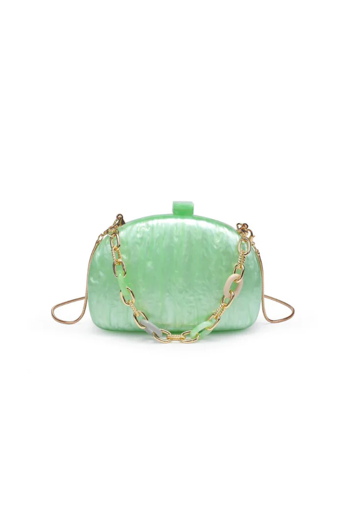 Morgan Evening Bag - Light Green