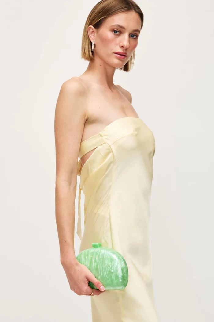 Morgan Evening Bag - Light Green - Image 3