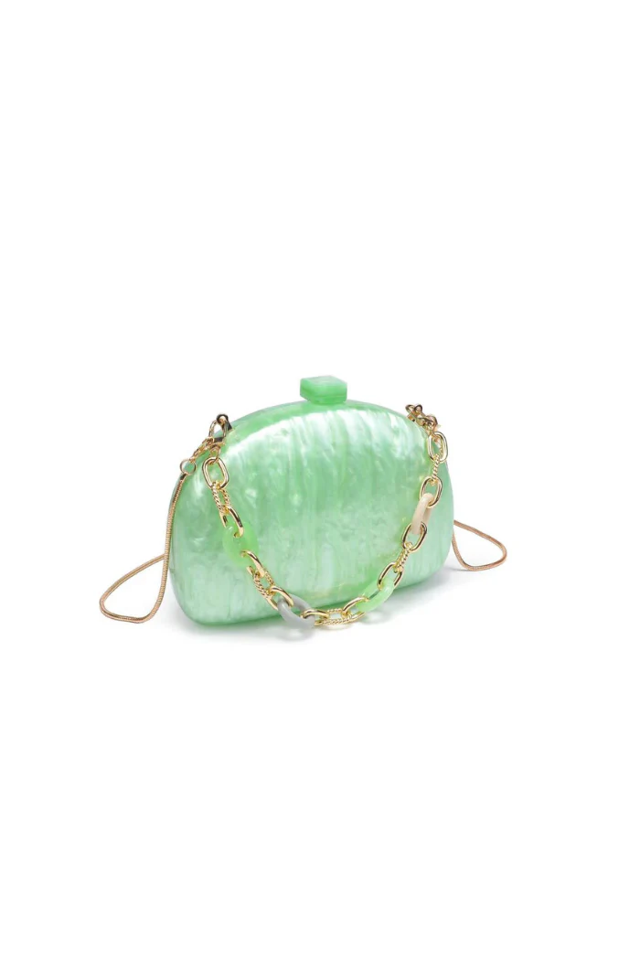 Morgan Evening Bag - Light Green - Image 6