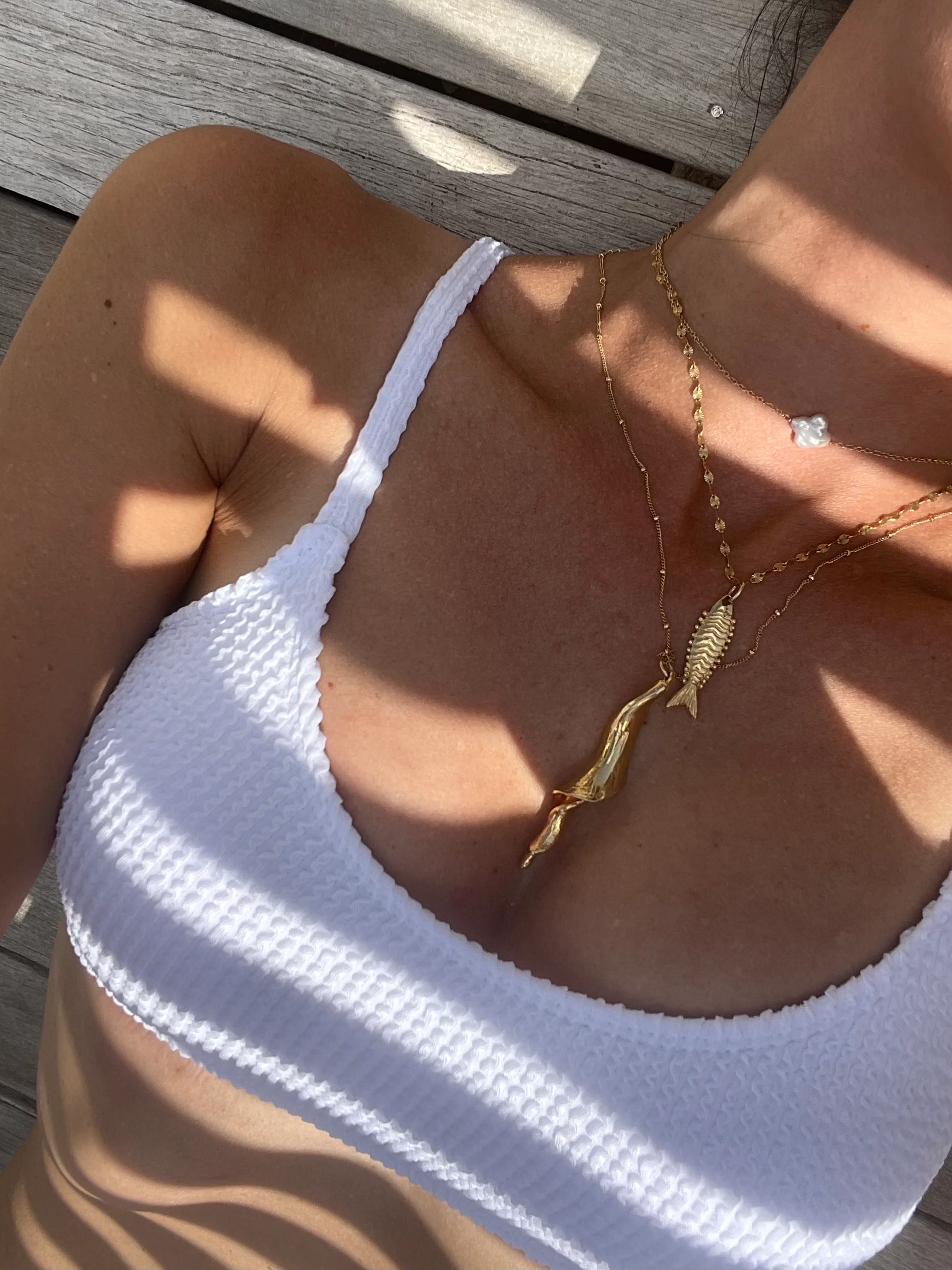 Fish Necklace - By Aquinnah Jewelry - Image 3