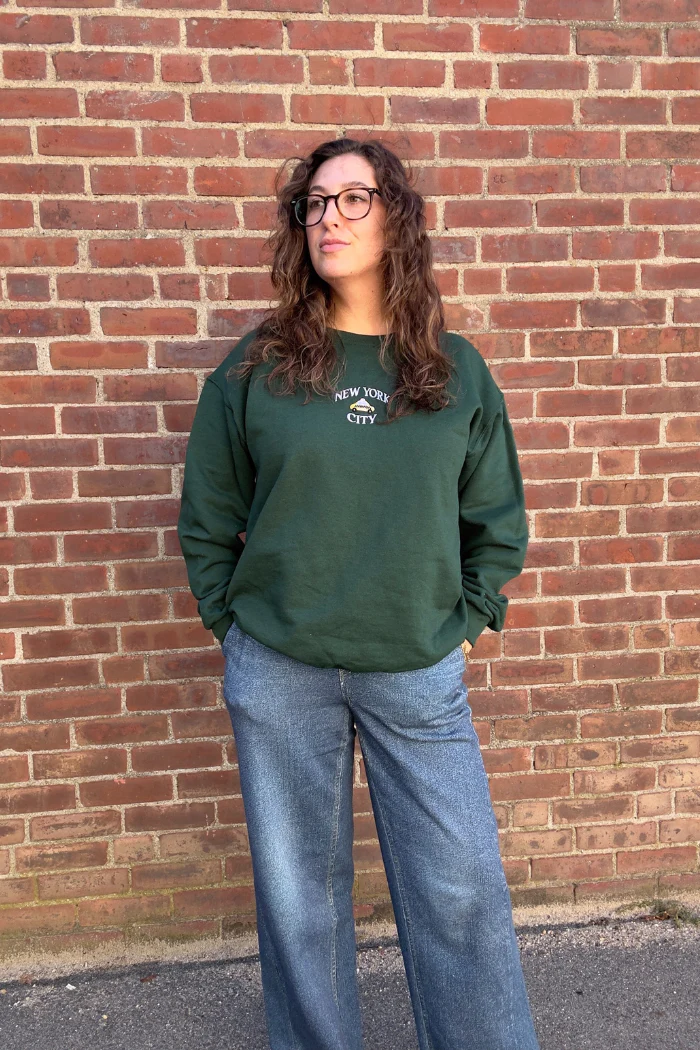 New York City Embroidered Sweatshirt - Image 2