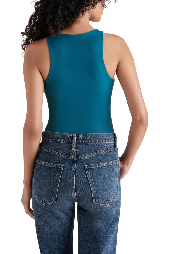 Nico High-Neck Sleek Tank Bodysuit - Image 11