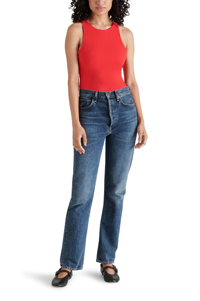 Nico High-Neck Sleek Tank Bodysuit - Image 13