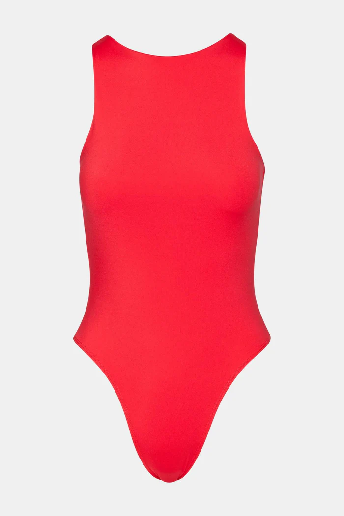 Nico High-Neck Sleek Tank Bodysuit - Image 16