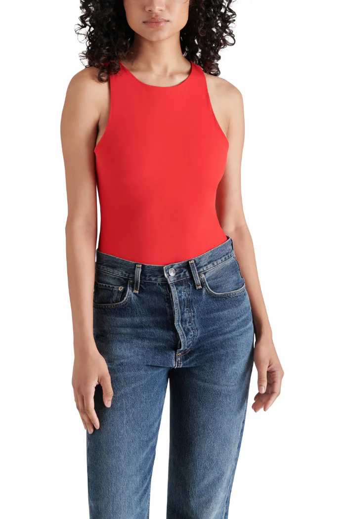 Nico High-Neck Sleek Tank Bodysuit - Image 4
