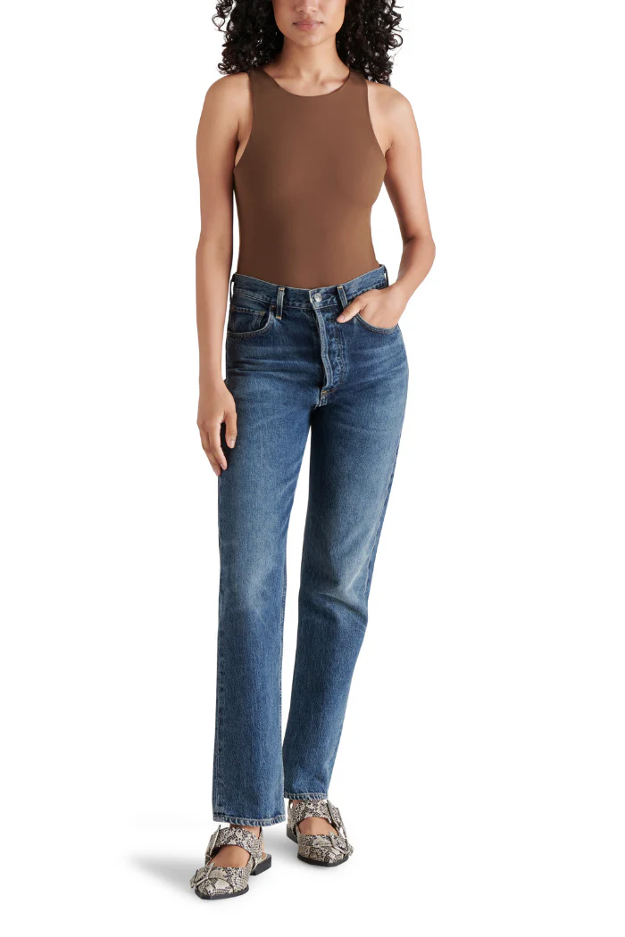 Nico High-Neck Sleek Tank Bodysuit - Image 5