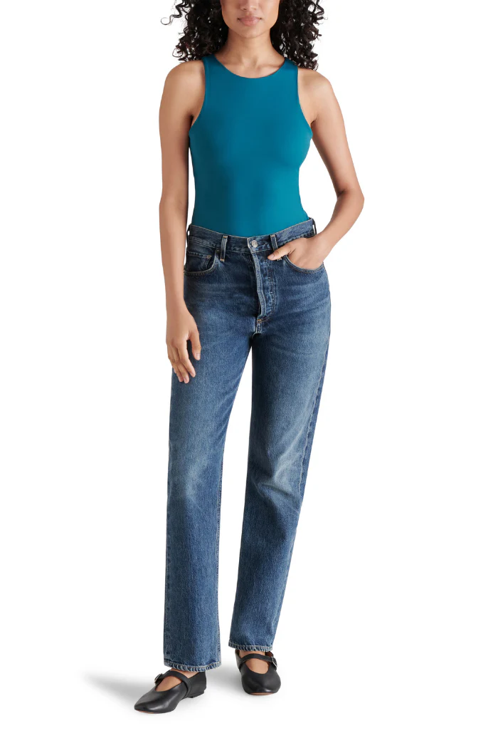 Nico High-Neck Sleek Tank Bodysuit - Image 9