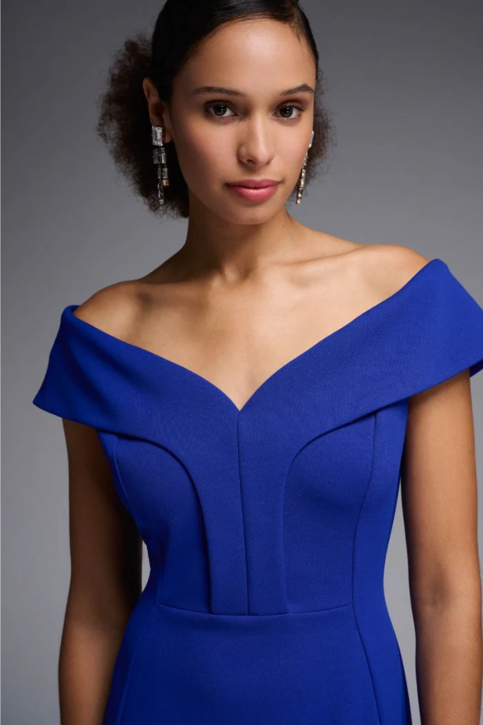 Off-Shoulder Shift Dress - Image 5