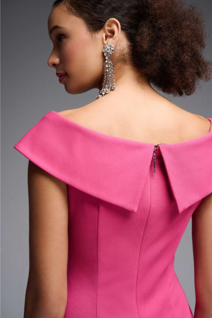 Off-Shoulder Shift Dress - Image 9