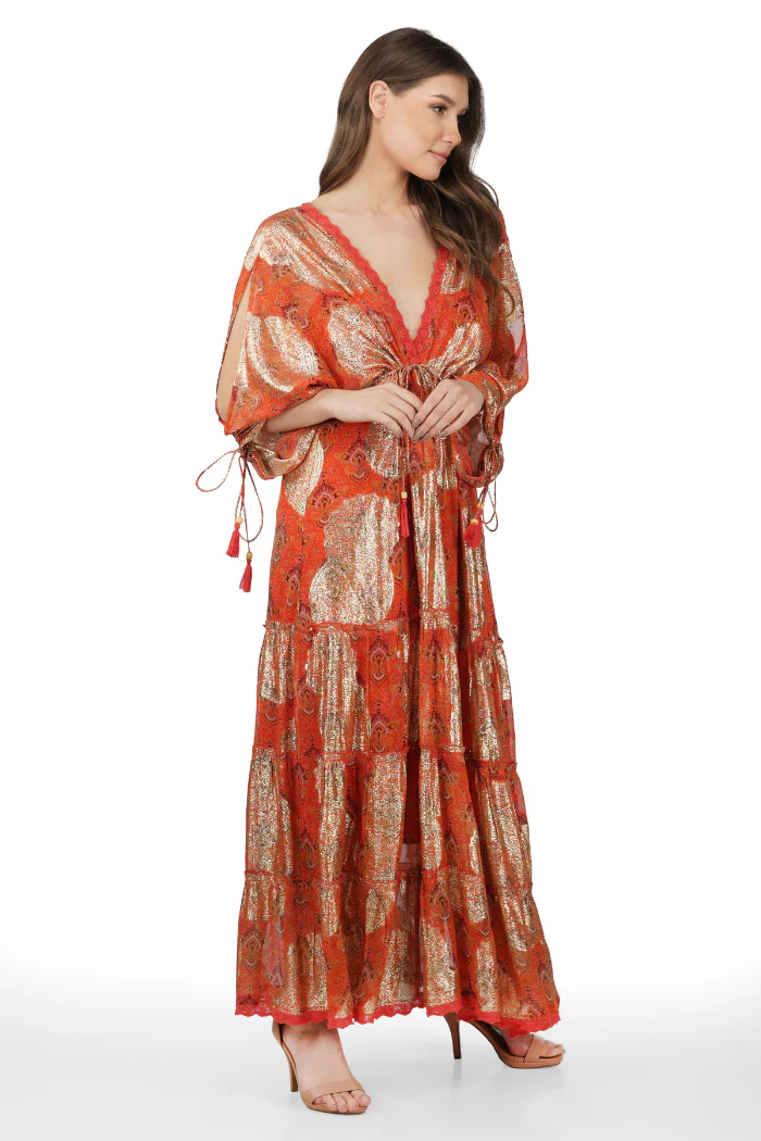 Omnia Tiered Maxi Dress - Image 4