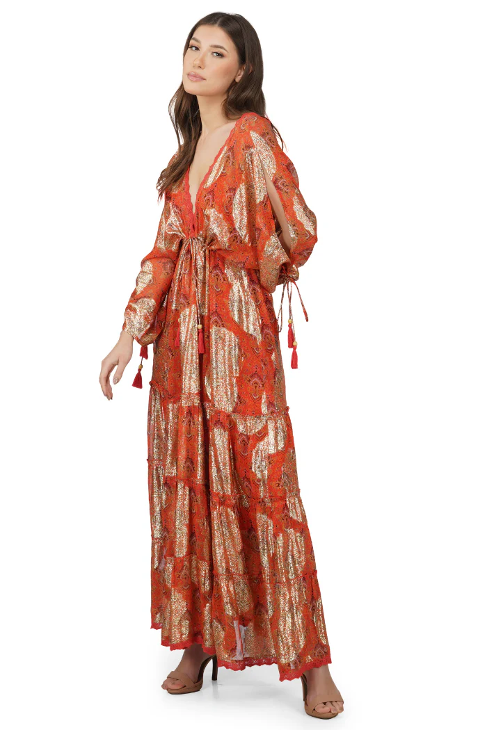 Omnia Tiered Maxi Dress - Image 5