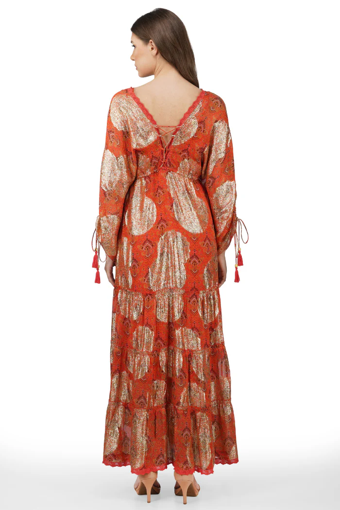 Omnia Tiered Maxi Dress - Image 6