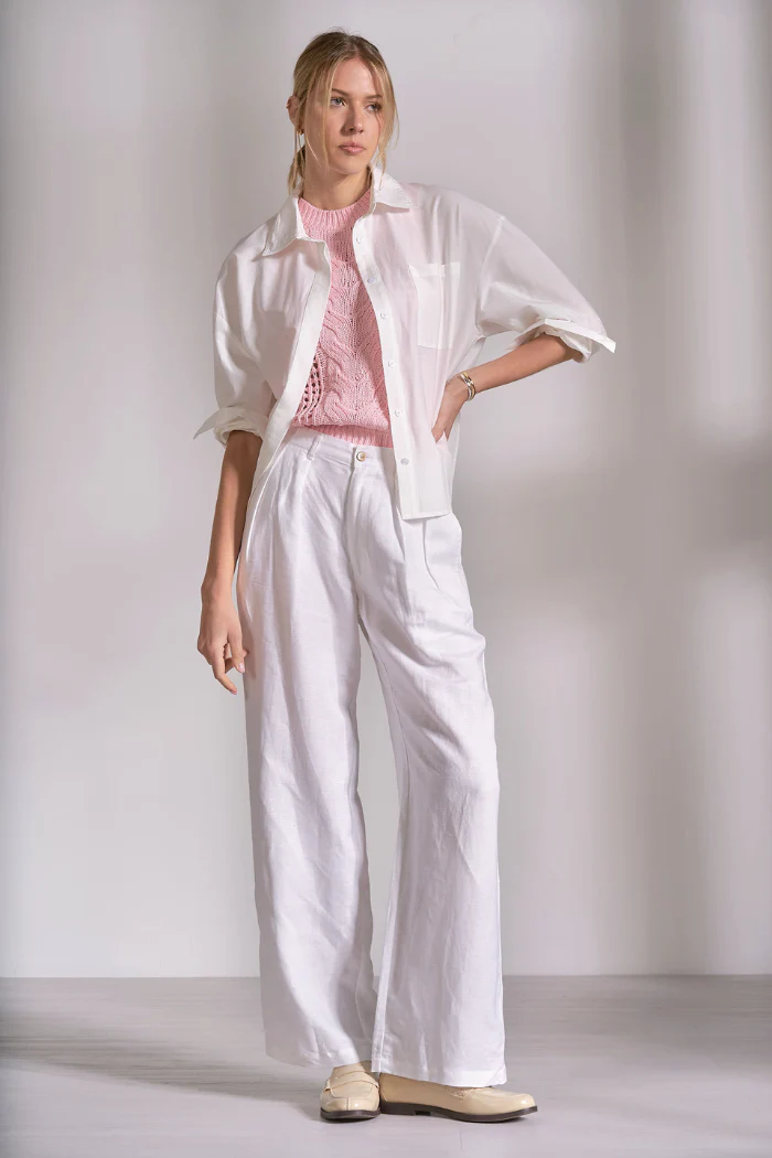 Oversized Back Pleated Shirt - Image 2