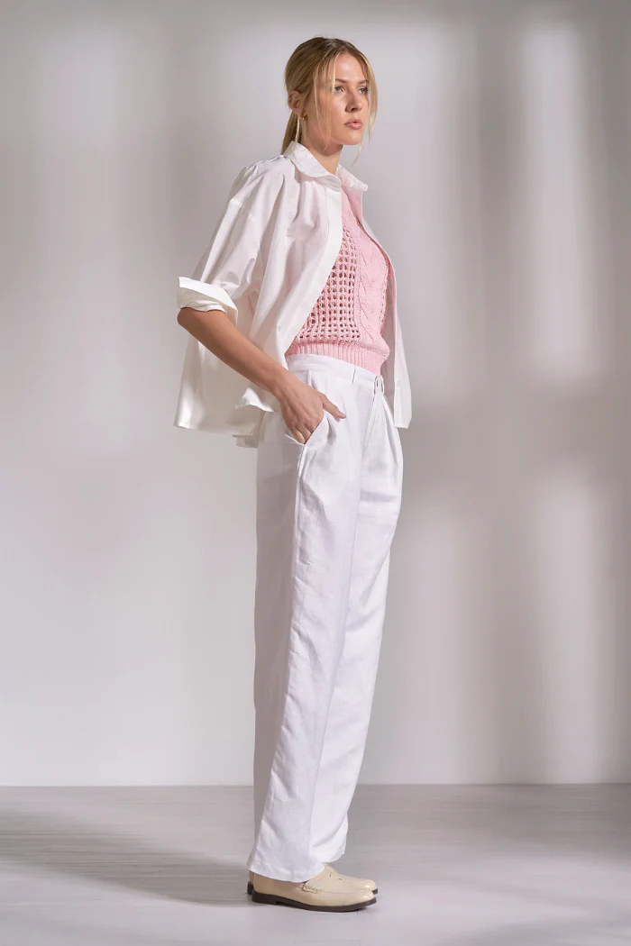 Oversized Back Pleated Shirt - Image 3