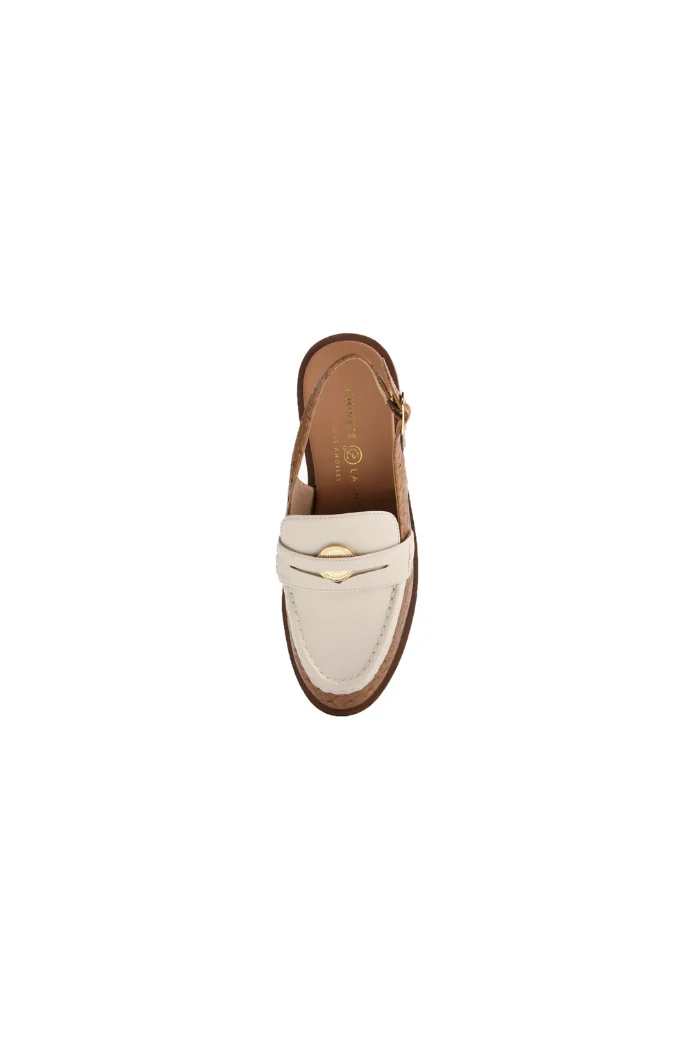 Paiinted Slingback Flat - Image 2