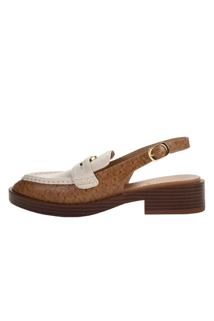 Paiinted Slingback Flat - Image 4