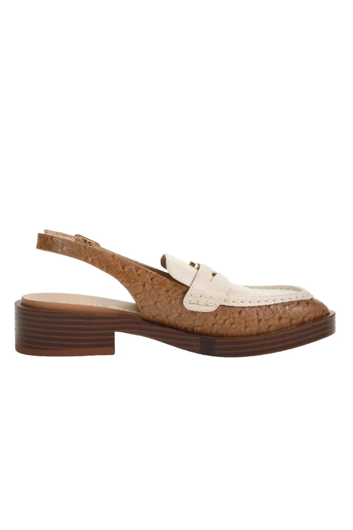 Paiinted Slingback Flat - Image 5
