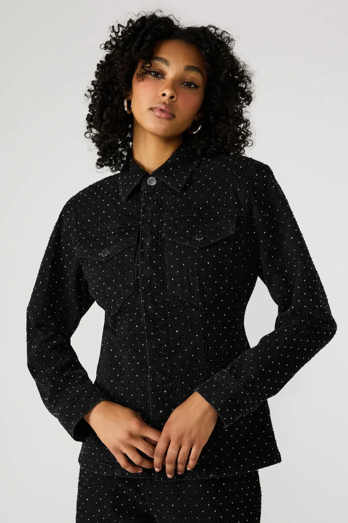 Parc Crystal Jacket - Black
