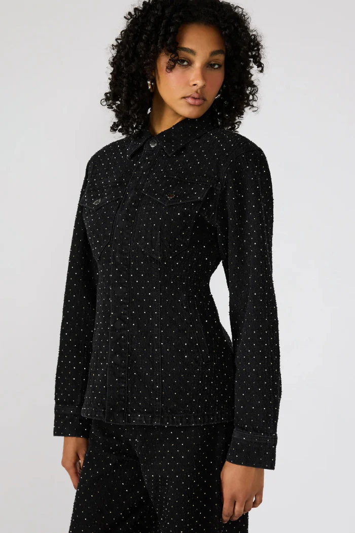 Parc Crystal Jacket - Black - Image 3