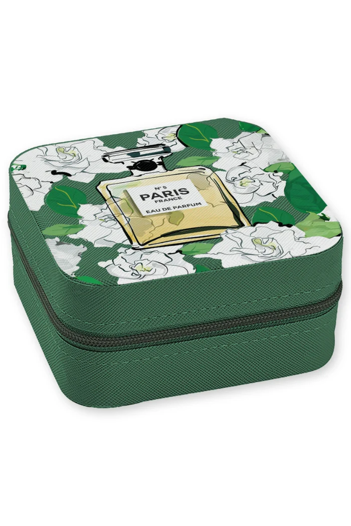 Perfume Bottle Travel Jewelry Box - Image 2