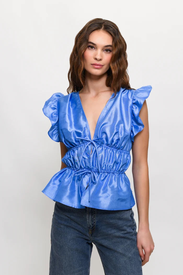 Periwinkle Loni Top - Image 2