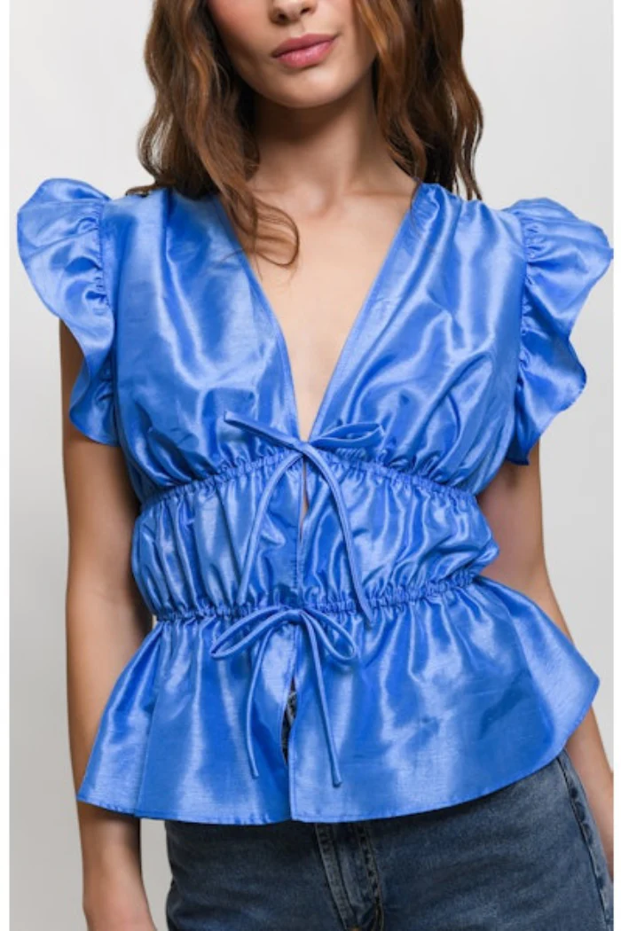 Periwinkle Loni Top - Image 4