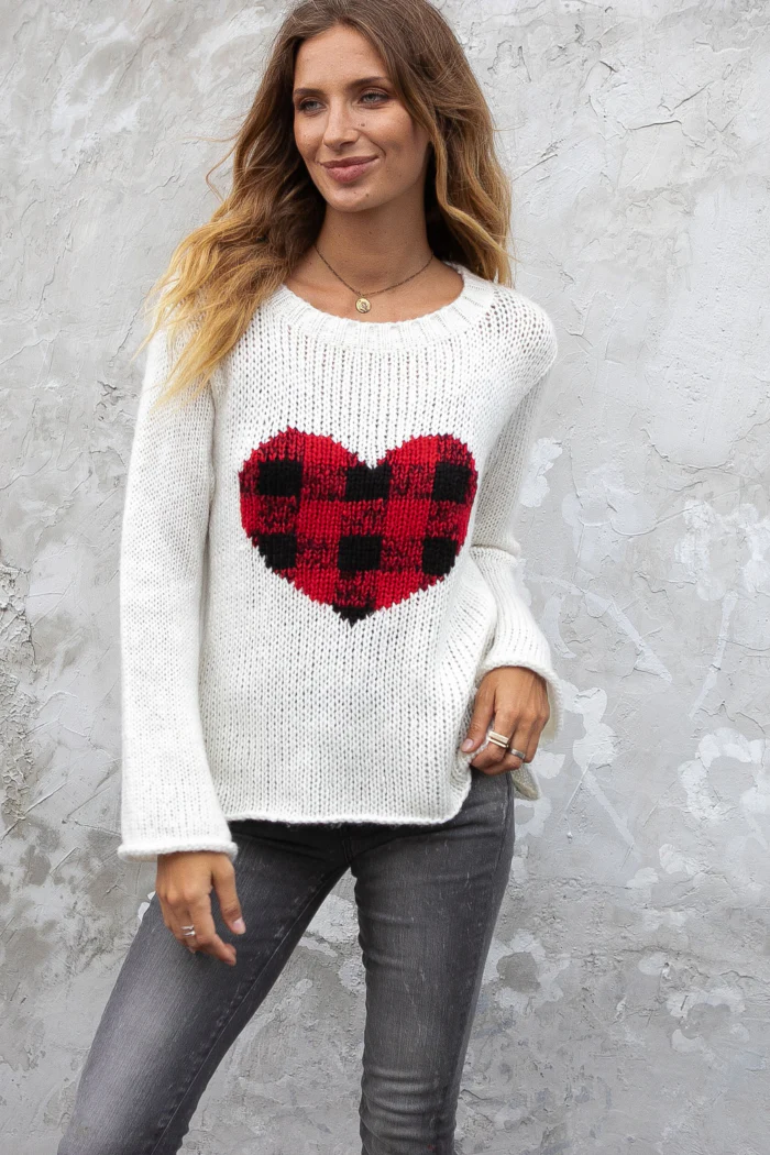 Plaid Heart Crew - Image 2