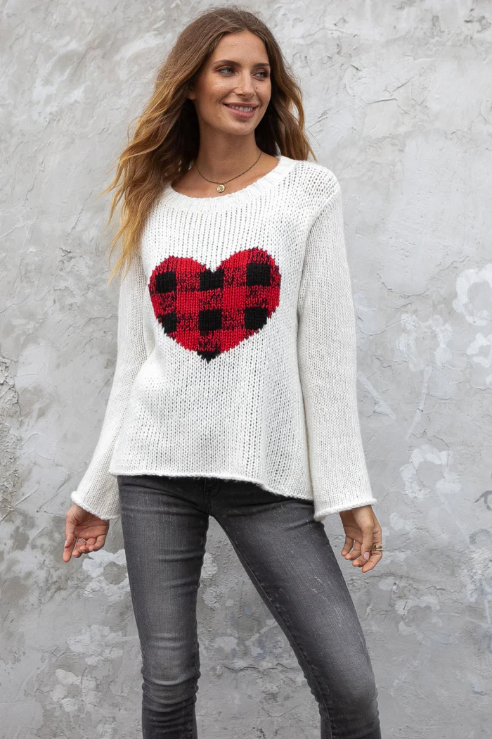 Plaid Heart Crew - Image 3