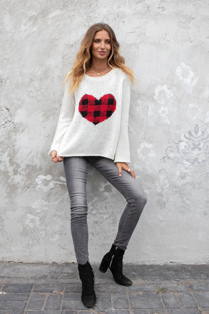 Plaid Heart Crew - Image 4